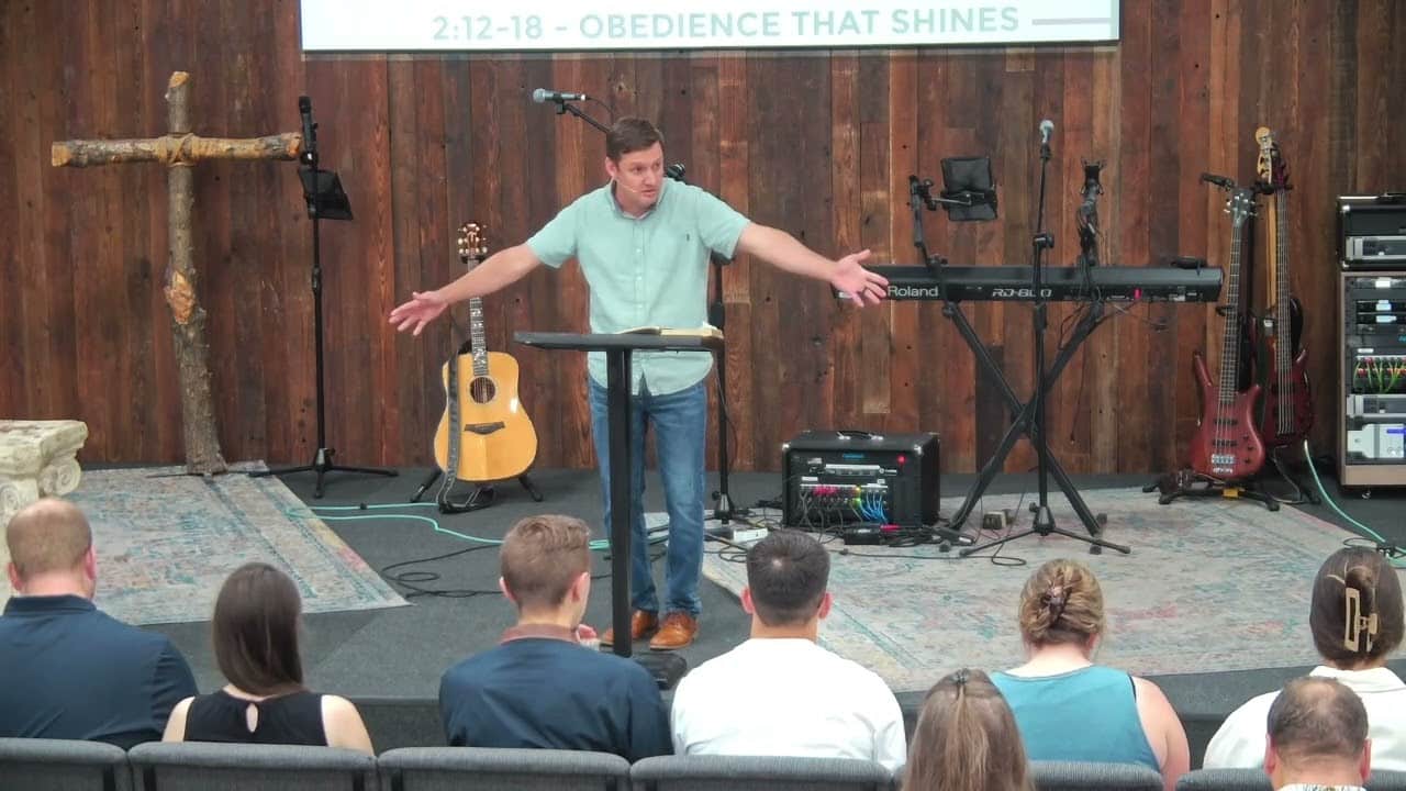 Philippians 2:12-18 Obedience that Shines